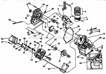 Page D Diagram and Parts List for 580327280  Craftsman Generator