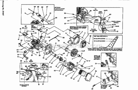 Page C Diagram and Parts List for 580327282  Craftsman Generator