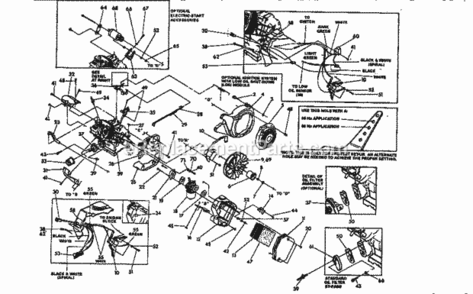 Page C Diagram and Parts List for 580327283  Craftsman Generator