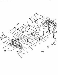 Page A Diagram and Parts List for 580327291  Craftsman Generator
