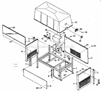 Page F Diagram and Parts List for 580327810  Craftsman Generator