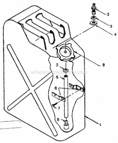 Page H Diagram and Parts List for 580327810  Craftsman Generator