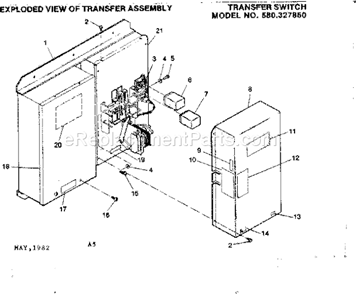 Page A Diagram and Parts List for 580327850  Craftsman Paint Sprayer