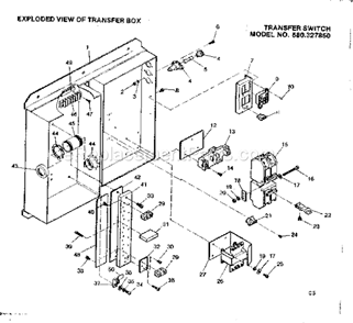 Page C Diagram and Parts List for 580327850  Craftsman Paint Sprayer