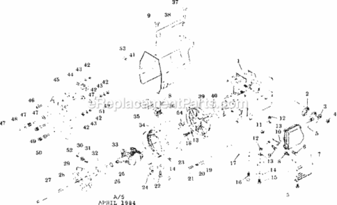 Part Location Diagram of 63011 Craftsman Washer