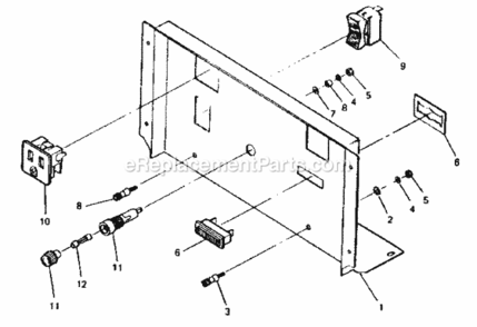 Page C Diagram and Parts List for 580328230  Craftsman Generator