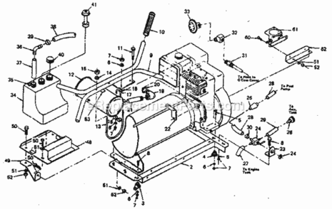 Part Location Diagram of 57297 Craftsman Engine