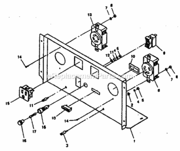 Part Location Diagram of 45647 Craftsman Panel