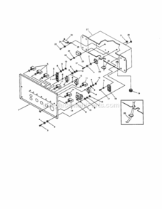 Part Location Diagram of B4892 Generac RESISTOR, 3 OHM 25W