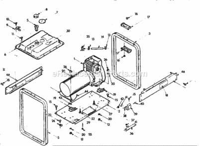 Part Location Diagram of 27734 Generac Shut Off Valve