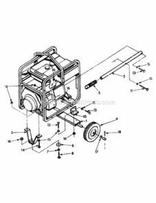 Page A Diagram and Parts List for 580328392  Craftsman Generator