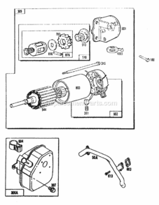 Page E Diagram and Parts List for 580328392  Craftsman Generator