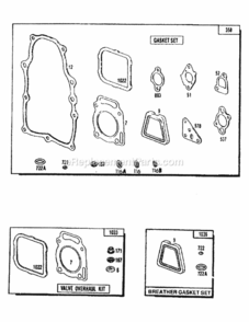 Page F Diagram and Parts List for 580328392  Craftsman Generator