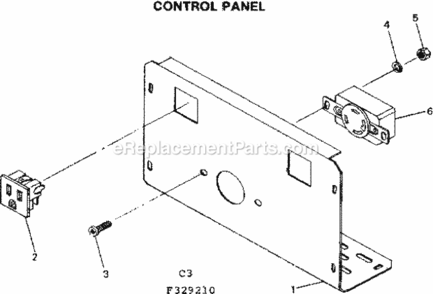 Page C Diagram and Parts List for 580329210  Craftsman Generator
