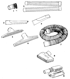 Part Location Diagram of 9-17863 Craftsman Crevice Tool