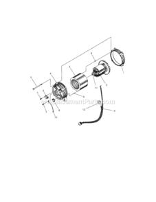 Page C Diagram and Parts List for 580675612  Craftsman Generator