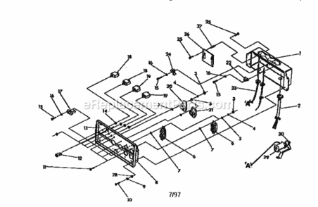 Page A Diagram and Parts List for 580676550  Craftsman Generator