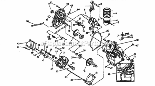 Page C Diagram and Parts List for 580676550  Craftsman Generator