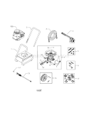 Part Location Diagram of 203246GS Briggs and Stratton Assembly, Base w/mounts