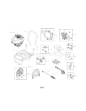 Part Location Diagram of M202522GS Briggs and Stratton HANDLE