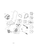 Main Unit Diagram and Parts List for 580676661  Craftsman Pressure Washer