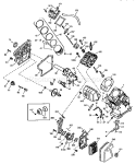 Part Location Diagram of 590788 Tecumseh Recoil Starter