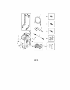 Part Location Diagram of 704354 Briggs and Stratton HANDLE