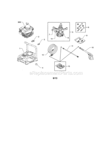 Part Location Diagram of 319683GS Briggs and Stratton BASE