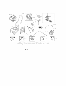 Part Location Diagram of 319058GS Briggs and Stratton BILLBOARD