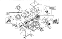 Main Frame Diagram and Parts List for 580751781  Craftsman Pressure Washer