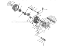 Crankcase Diagram and Parts List for 580751781  Craftsman Pressure Washer