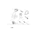 Main Unit Diagram and Parts List for 580752000  Craftsman Pressure Washer