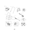 Main Unit Diagram and Parts List for 580752030  Craftsman Pressure Washer