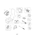 Part Location Diagram of 203009GS Briggs and Stratton Assembly, Base