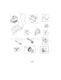 Part Location Diagram of 202606GS Briggs and Stratton Hubcap