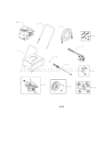 Main Unit Diagram and Parts List for 580752110  Craftsman Pressure Washer