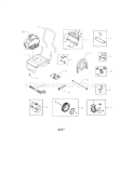 Main Unit Diagram and Parts List for 580752140  Craftsman Pressure Washer