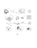 Main Unit Diagram and Parts List for 580752150  Craftsman Pressure Washer