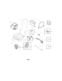 Main Unit Diagram and Parts List for 580752320  Craftsman Pressure Washer
