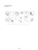 Part Location Diagram of 40020 Tecumseh Piston & Pin Ass'y. (Std.) (Incl. 43)