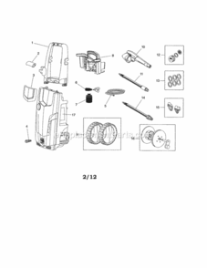 Part Location Diagram of 316037GS Briggs and Stratton Grip-handle