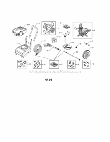 Part Location Diagram of 704667 Briggs and Stratton PUMP