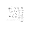 Main Unit Diagram and Parts List for 580753010  Craftsman Pressure Washer