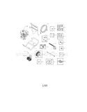 Main Unit Diagram and Parts List for 580753410  Craftsman Pressure Washer