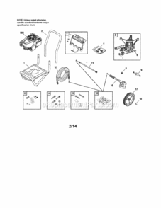 Part Location Diagram of 199110AGS Briggs and Stratton HANDLE