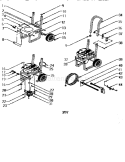 Main Frame Diagram and Parts List for 580761750  Craftsman Pressure Washer