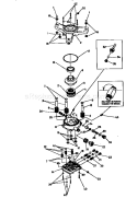 Pump Assembly Diagram and Parts List for 580761750  Craftsman Pressure Washer