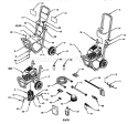 Page A Diagram and Parts List for 580762200  Craftsman Pressure Washer