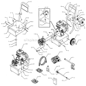 Page A Diagram and Parts List for 580767302  Craftsman Pressure Washer