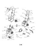 Main Unit Diagram and Parts List for 580768001  Craftsman Pressure Washer